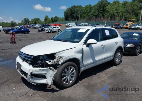 2012 Volkswagen Touareg Vr6 Sport из США, поврежденный, VIN WVGEF9BP9CD008352